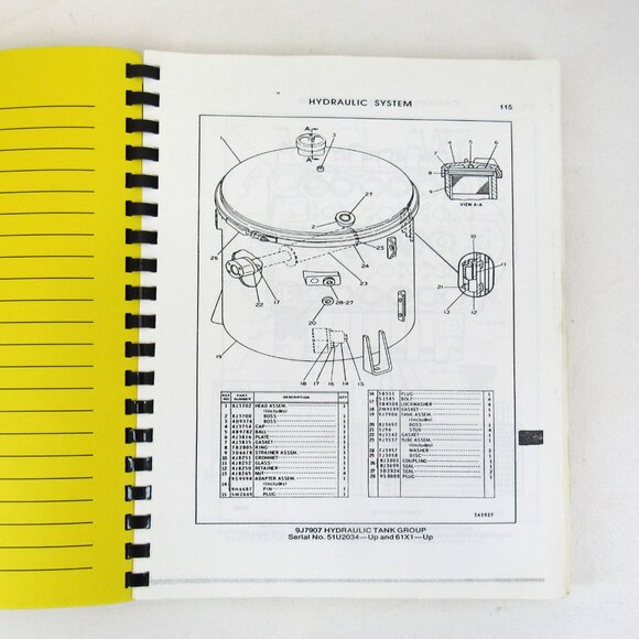 Caterpillar (Unauthorized) Parts Manual 225 Excavator Jensales Volume 2 of 2 - Picture 4 of 7